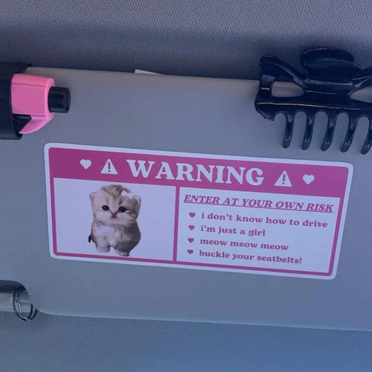 Car Interior Decal Stickers, Suitable As Gift For Girlfriend