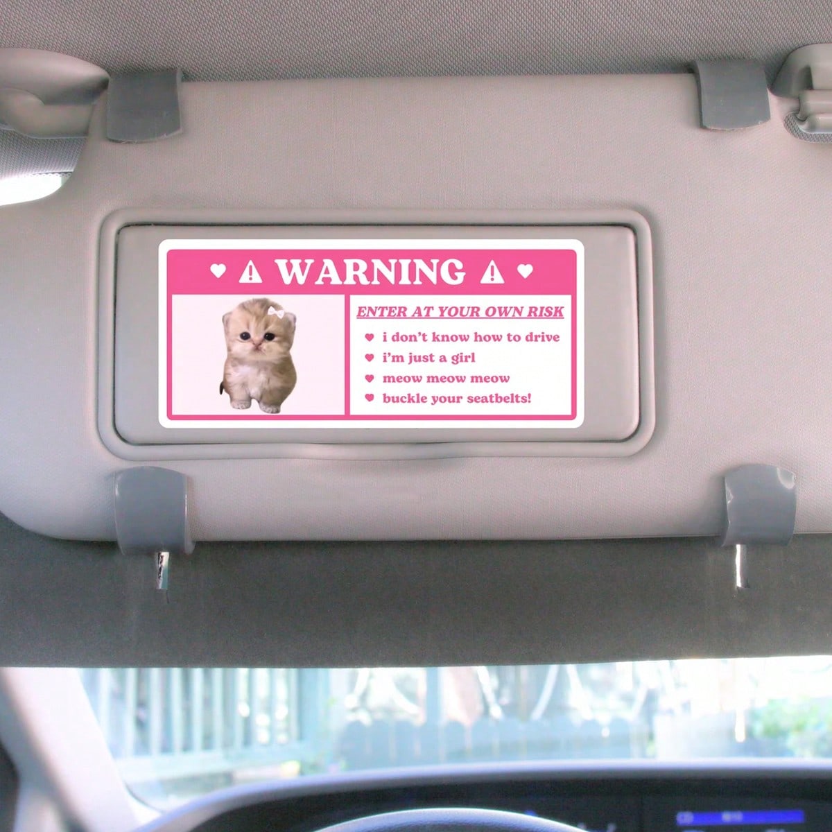 Car Interior Decal Stickers, Suitable As Gift For Girlfriend