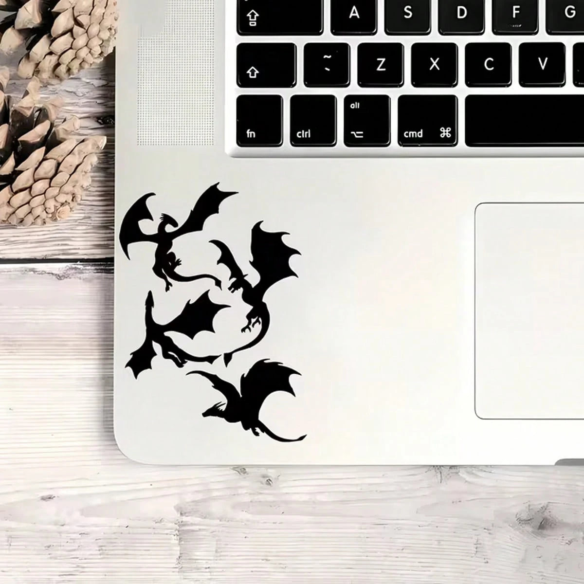 Car Interior Rearview Mirror Flying Dragon Stickers Car Rearview Mirror Decals- Suitable For Cars, Laptops, Trucks, Motorcycles, Computers, And Phones- Perfect Holiday Gifts
