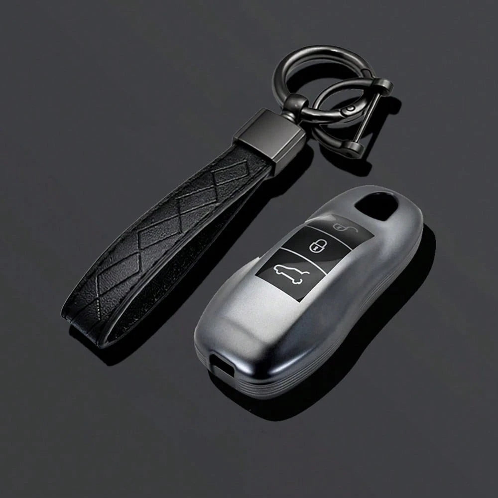 Car Key Case For Cayenne 958 Macan 911 Panamera 996 991 Boxster 987 997 2019 2020 TPU Cover Key Shell Accessories