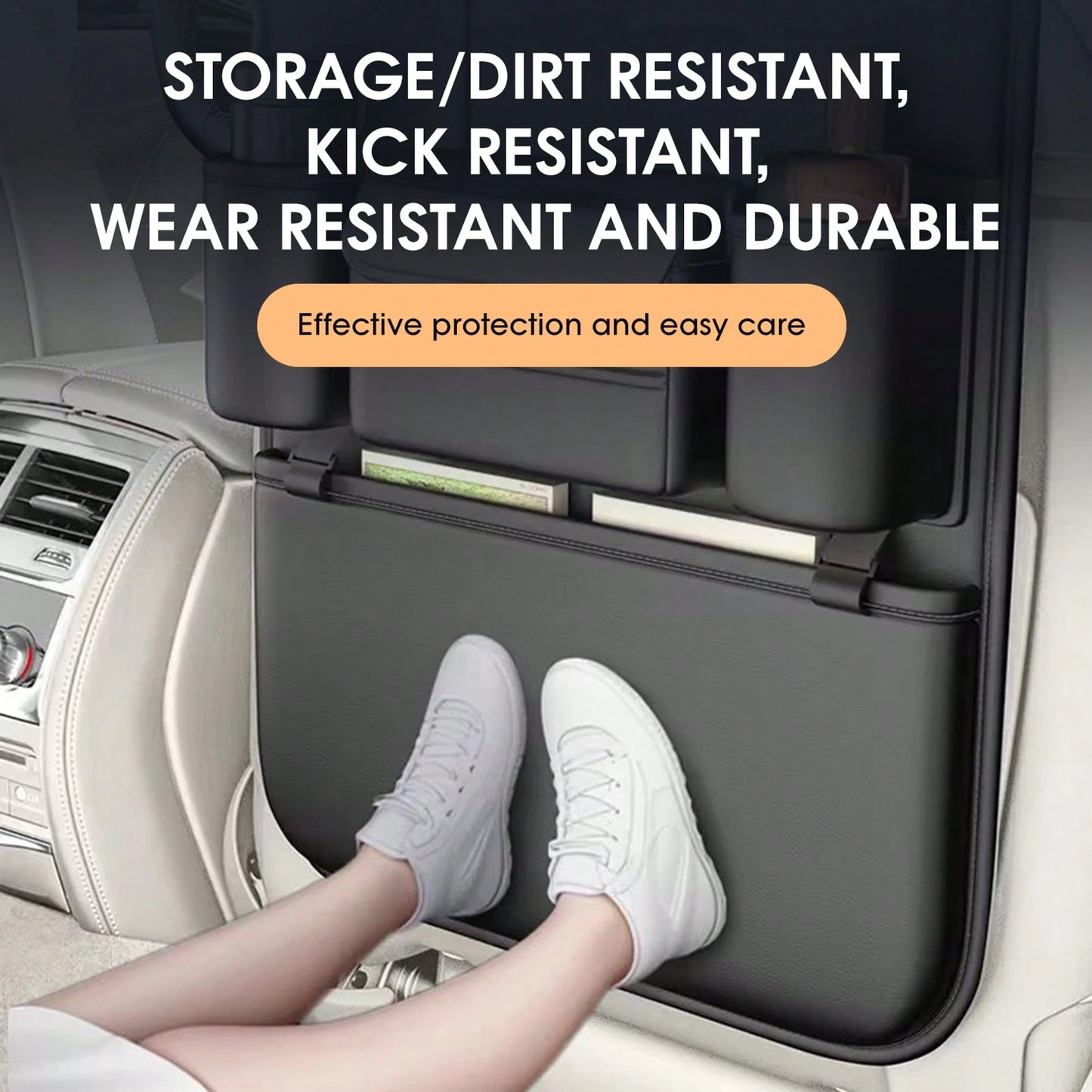 Car Seat Back Storage Bag Easy To Install Automobiles Interior Accessories Suitable For Most Car Back Seats