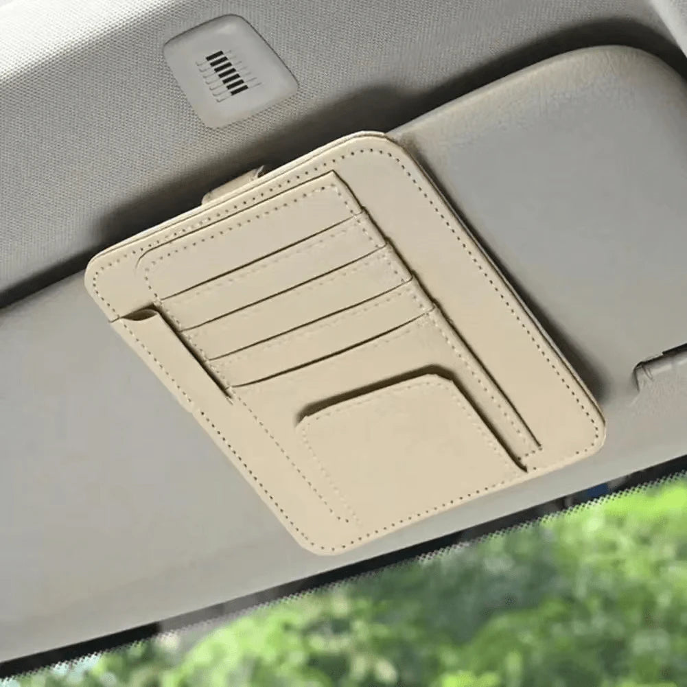 Car Sunshade With Multiple Pockets, Organizable And Storage For Items, Car Accessories, Car Interior Supplies, Perfect Gift For Birthday, Back To School, Family Gathering And Friends