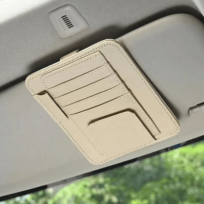 Car Sunshade With Multiple Pockets, Organizable And Storage For Items, Car Accessories, Car Interior Supplies, Perfect Gift For Birthday, Back To School, Family Gathering And Friends