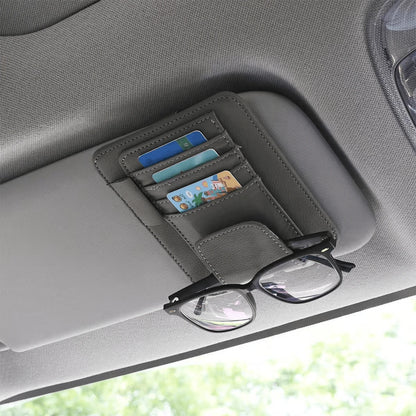 Car Sunshade With Multiple Pockets, Organizable And Storage For Items, Car Accessories, Car Interior Supplies, Perfect Gift For Birthday, Back To School, Family Gathering And Friends