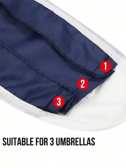 Car Umbrella Storage Bag- Foldable Waterproof Holder For Car Seat Back, Leak-Proof Organizer For Wet Umbrellas, Rainy Day Car Accessories