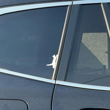 Cat Easter Egg Decals- Kitten Stickers- Bumper Stickers- Hidden Decals- Cute Stretch Cat Decals- Cat Gifts- Car Stickers- Car Rearview Mirror Stickers- Car Accessories