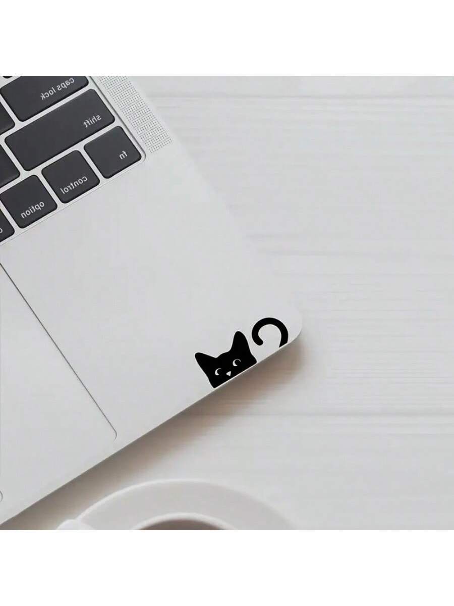 Cat Stickers, Mini Cat, Peeping Cat, Rearview Mirror Sticker, Car Sticker, Indoor & Outdoor Vinyl Sticker, Mini Sticker