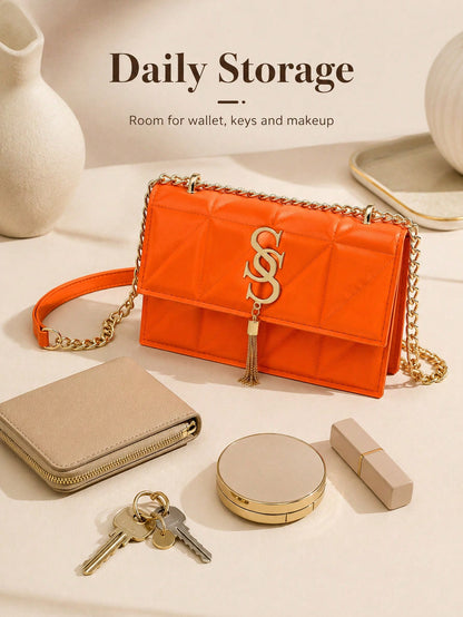 Chic Shoulder Bag With Durable PU Leather Vibrant Red Hand Bags For Stylish Women Elegant Purses Shoulder Bag Ideal For Party Vacation Purse