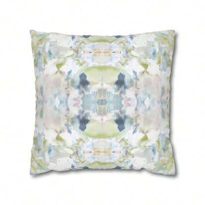 CKnight [Room Decor Pillow]Mirrored Art Throw Pillow Cover Blush Sage Green Watercolor Pillow Case Abstract Art Home Decor College Gi Bedroom Impressionist Modern