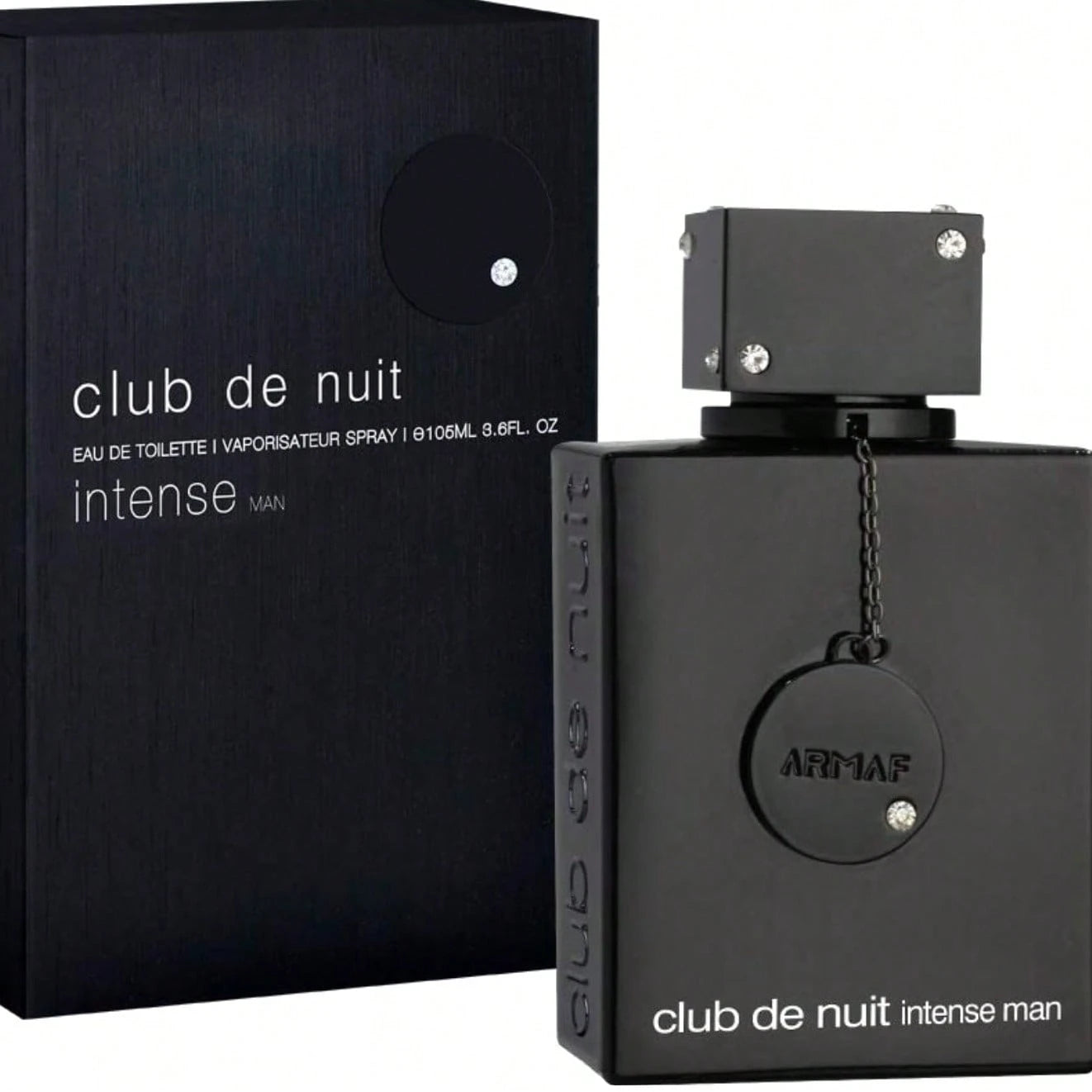 Club De Nuit Intense Man By Armaf EDT 3.6oz/105ml Spray For Men- Long-Lasting Sophisticated Masculine Fragrance With Bold Lemon, Birch & Musk Notes| Premium Arabian Luxury Cologne| Iconic Complimen