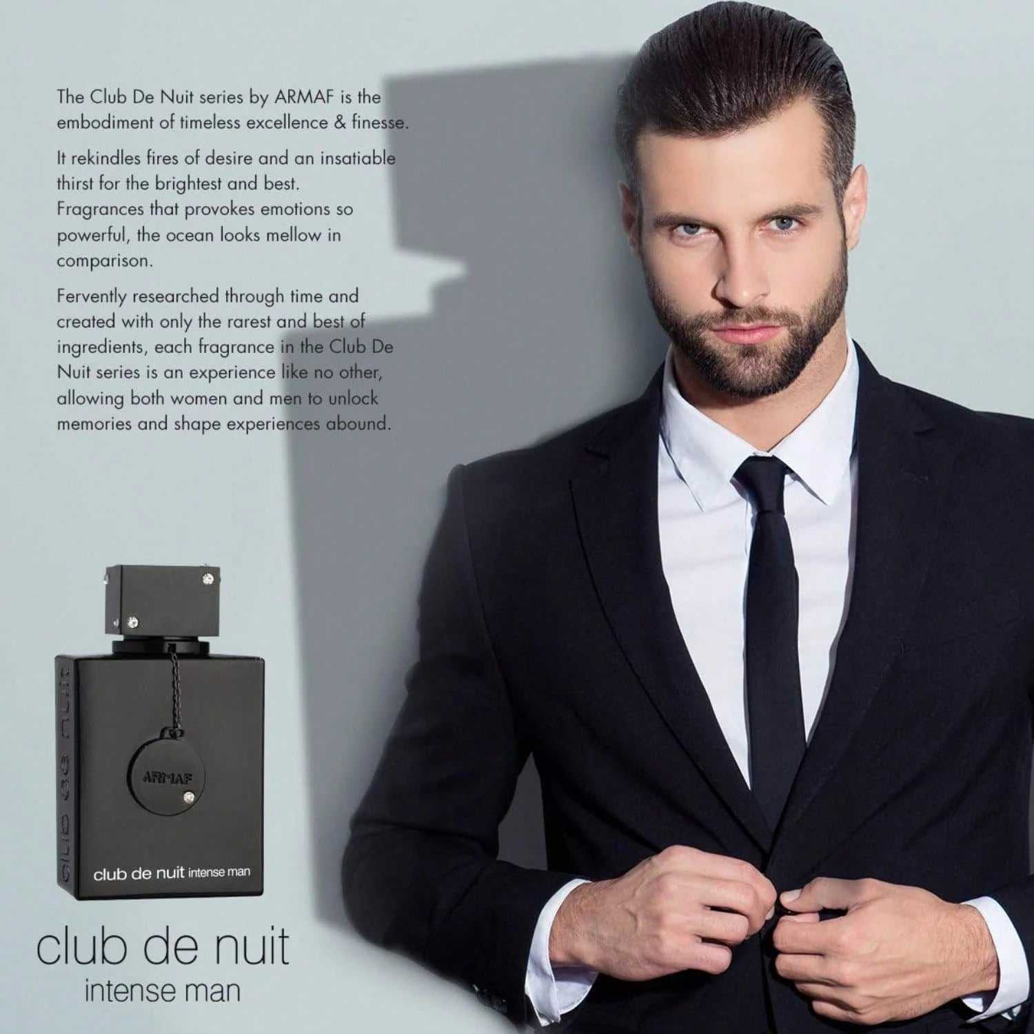 Club De Nuit Intense Man By Armaf EDT 3.6oz/105ml Spray For Men- Long-Lasting Sophisticated Masculine Fragrance With Bold Lemon, Birch & Musk Notes| Premium Arabian Luxury Cologne| Iconic Complimen