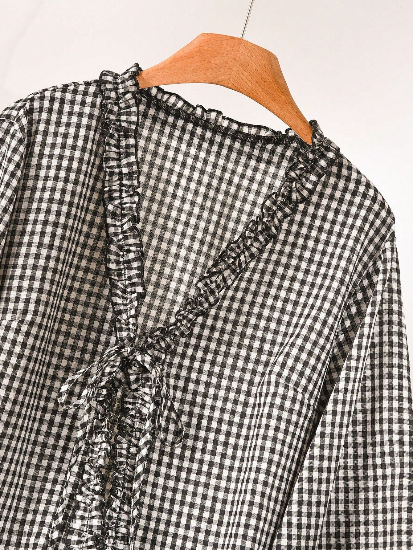 CosyJoli Plus Size Women's Plaid Casual Versatile Everyday Outing Shirt Casual Daily Going Out Blouse For Women Fall/Winter Casual Back To School Blouse Women