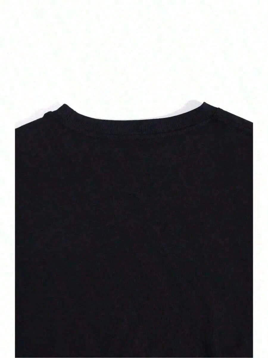Cotton T-Shirt Vintage Stone Temple Pilot Novelty Print Vintage Casual Breathable Short Sleeve T-Shirt Ideal Gift Pilot Pattern Gift--Round Neck Loo