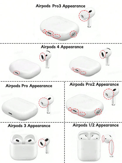 Creative Wine Bottle Letter With Lid Earphone Case Protective Cover Pro2 Wine Bottle Shape Matte Transparent Compatible With Apple Models Apple 1/2 Generation, PRO, 3 Generation, PRO 2, 4 Generation