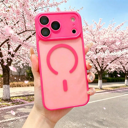 CteGlodrix Sexy Red, Hot Red, Charming Red, Unique Red, Seductive Red, Distinctive Red, Full Coverage Magnetic Phone Case With Built-In Lens Film And Precise Cutouts, Compatible With IPhone 11/12/13/1