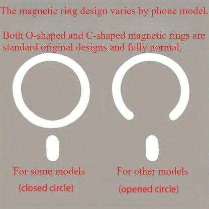 CteGlodrix Sexy Red, Hot Red, Charming Red, Unique Red, Seductive Red, Distinctive Red, Full Coverage Magnetic Phone Case With Built-In Lens Film And Precise Cutouts, Compatible With IPhone 11/12/13/1