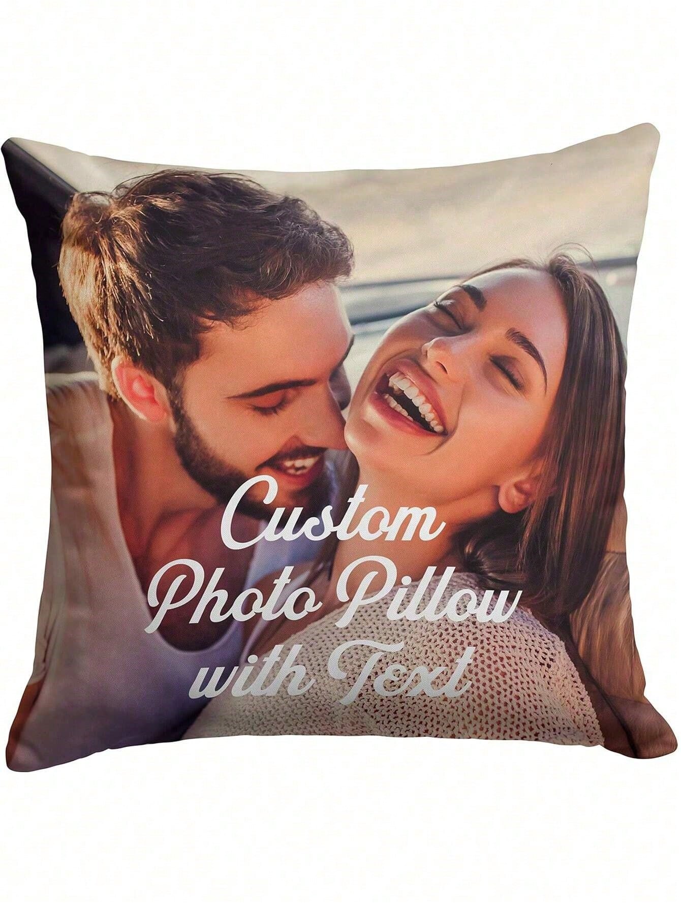 Custom Memorial Throw Pillow Cover Custom Pillow With Pillow Insert Graduation Party Birthday Wedding Ideal Gift Custom Pillow Decrotive Personalized Items Couples Pillow Personalized Halloween Thanks