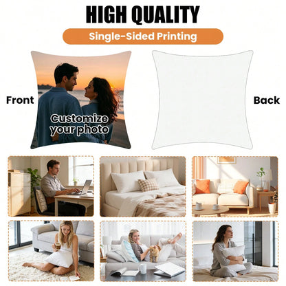 Custom Memorial Throw Pillow Cover Custom Pillow With Pillow Insert Graduation Party Birthday Wedding Ideal Gift Custom Pillow Decrotive Personalized Items Couples Pillow Personalized Halloween Thanks