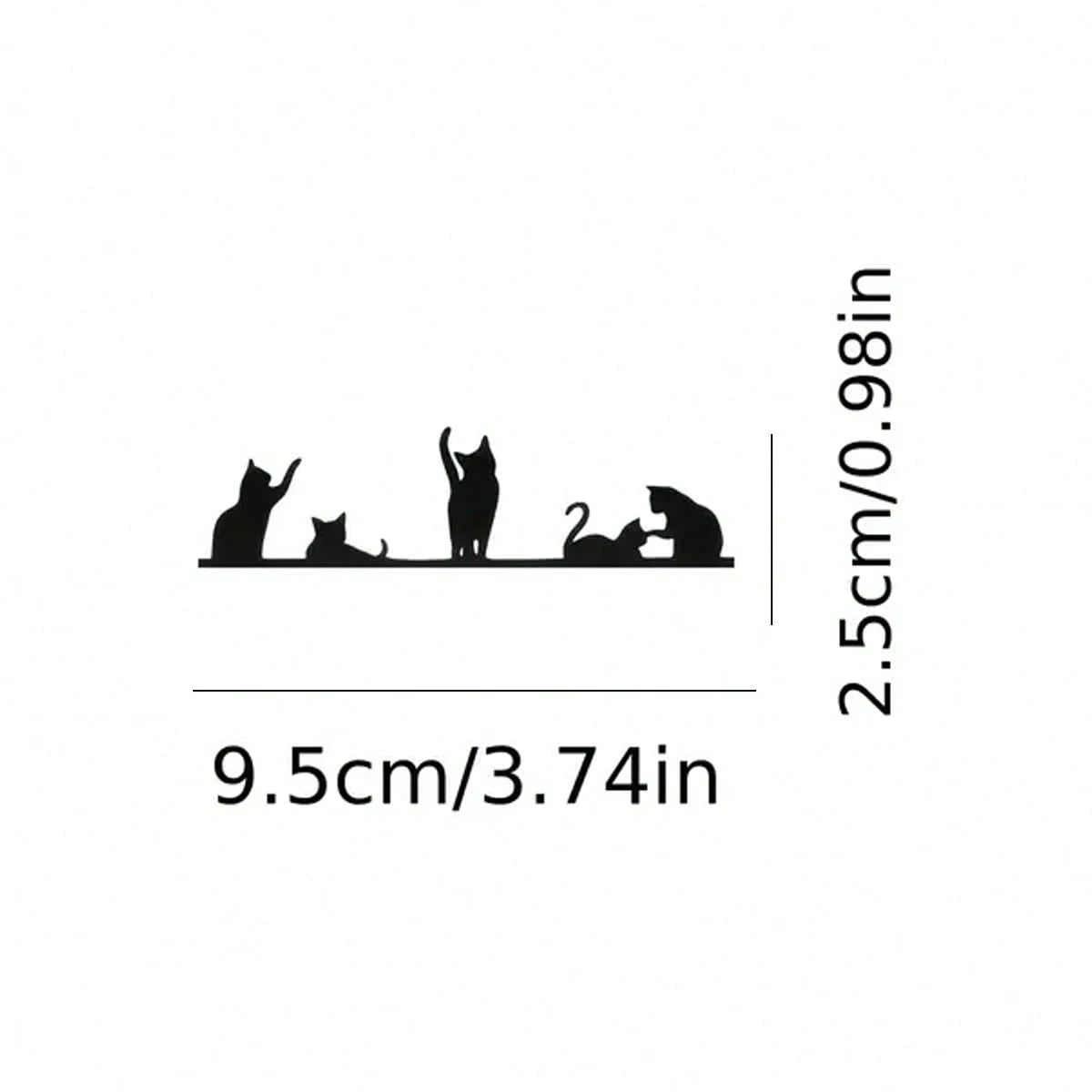 Cute And Naughty Little Cat Car Stickers- Rearview Mirror Stickers, Multi-Functional In One Device, Suitable For Girls As Gifts, Car Decoration, And Car Parts