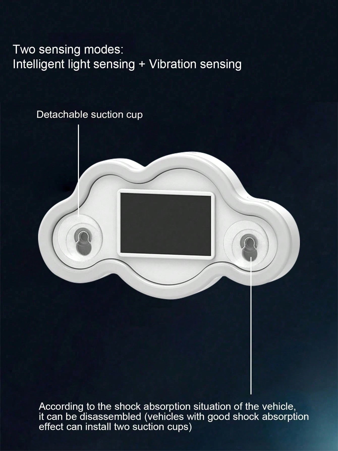 Cute Cloud RGB Solar Car Decor Light, Multi‑Color Flashing Neon Atmosphere Lamp, Waterproof Car Window Glowing Sticker Light, Personalized Auto Modification Decoration For Vehicle Rear Window