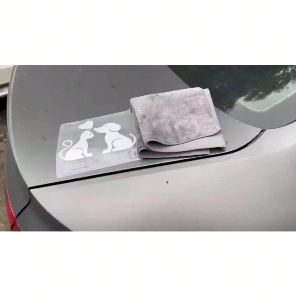 Cute Turtle Swimming In The Ocean Rearview Mirror Sticker, Suitable For Cars, Motorcycles And More