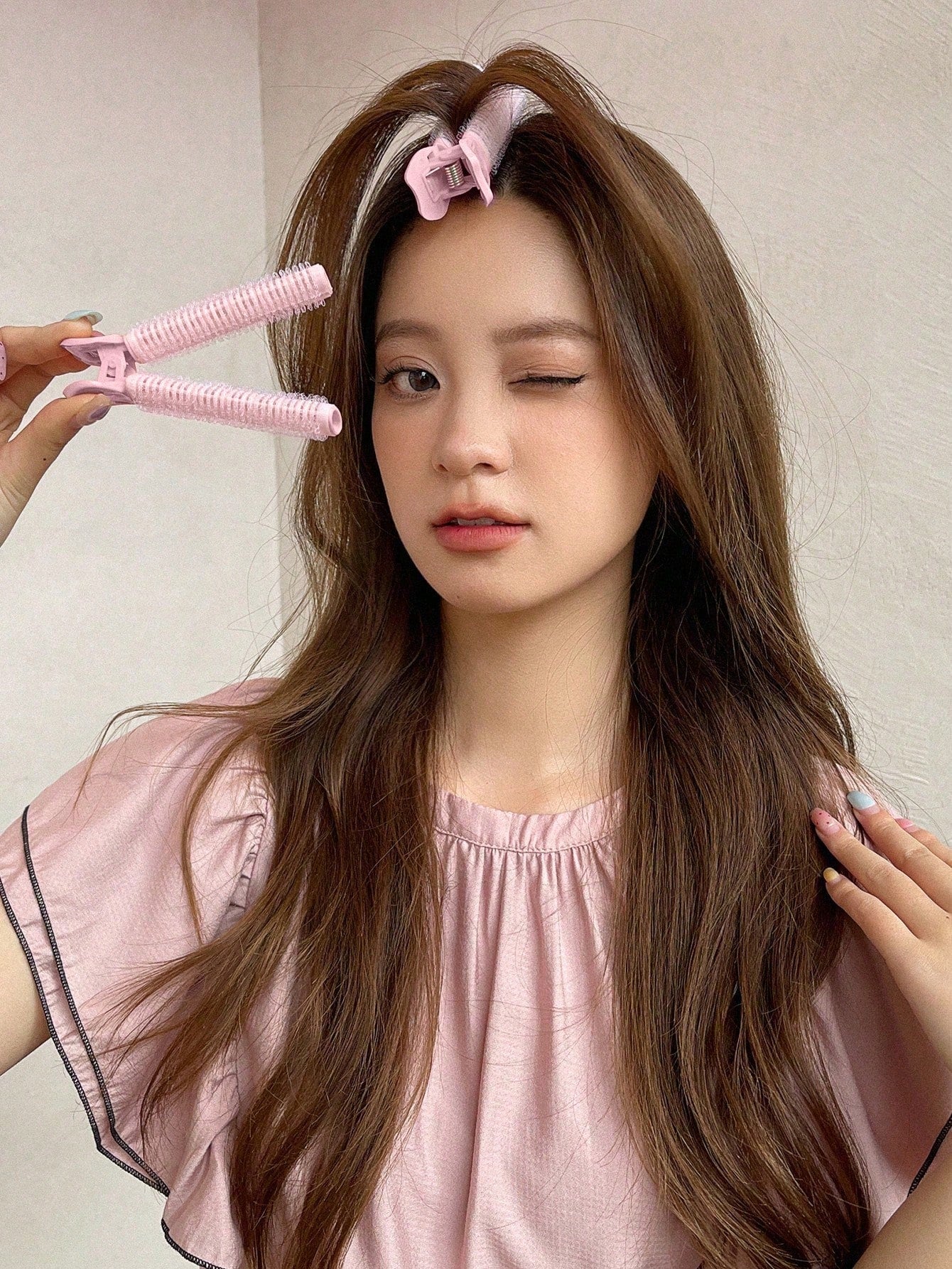 DAZY 2pcs Hair Curling Roller