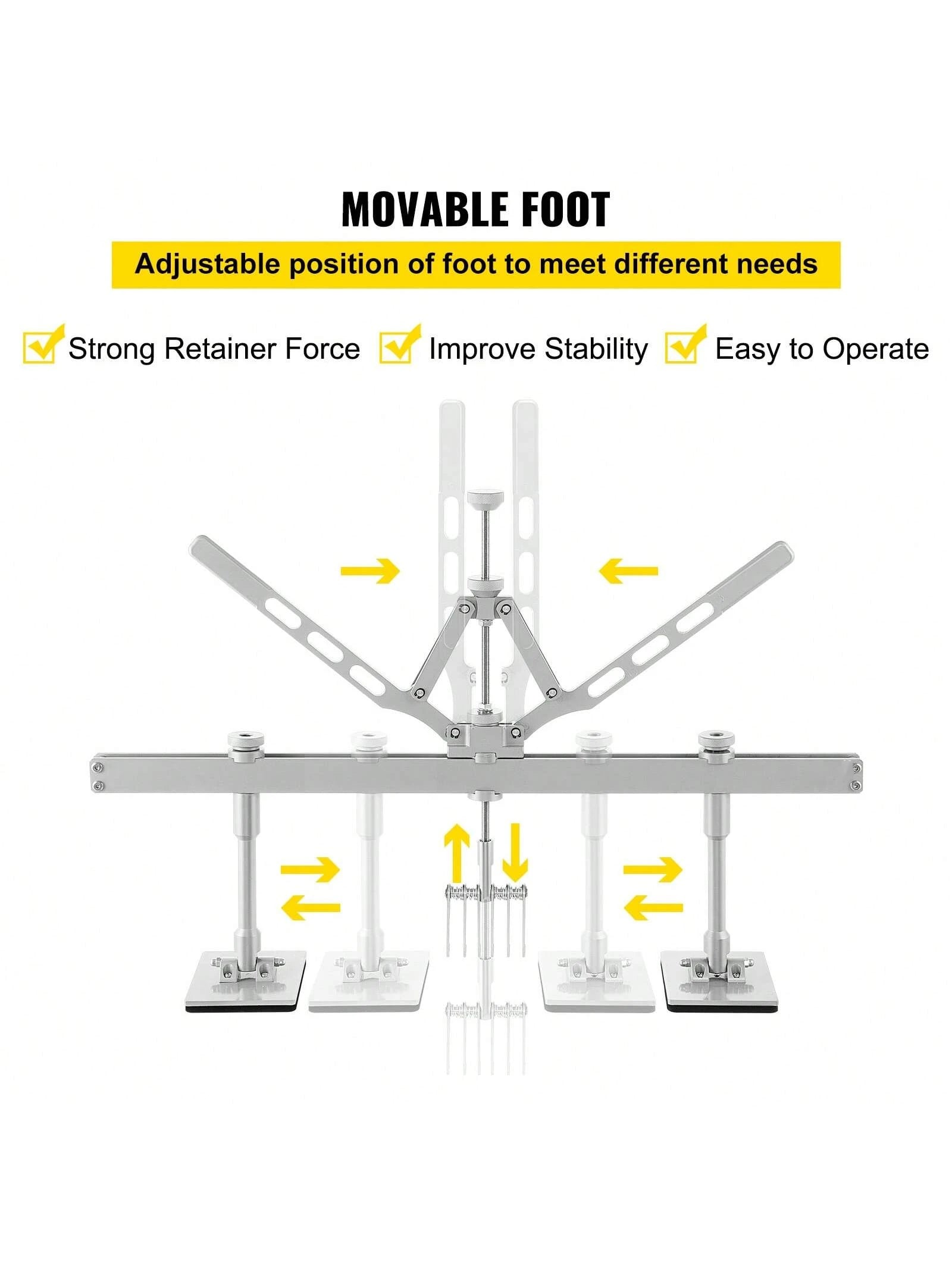 Dent Puller Rod 6 Claw Hook Dent Puller Single Leg Lifter Portable Dent Puller Aluminum Or Kit Dent Puller 75 Cm (30 Inches) 6 Claw Hook Or Kit Dent Puller 85 Cm (33.5 Inches) 6 Claw Hook For Car Dent