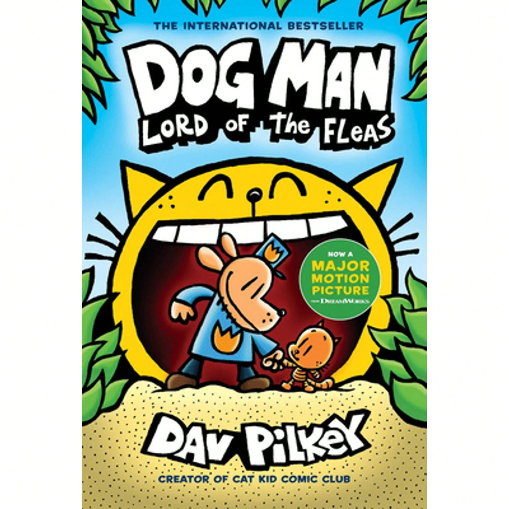 Dog Man: Lord Of The Fleas: A Graphic Novel (Dog Man #5): From The Creator Of Captain Underpants: (Hardcover) By Dav Pilkey