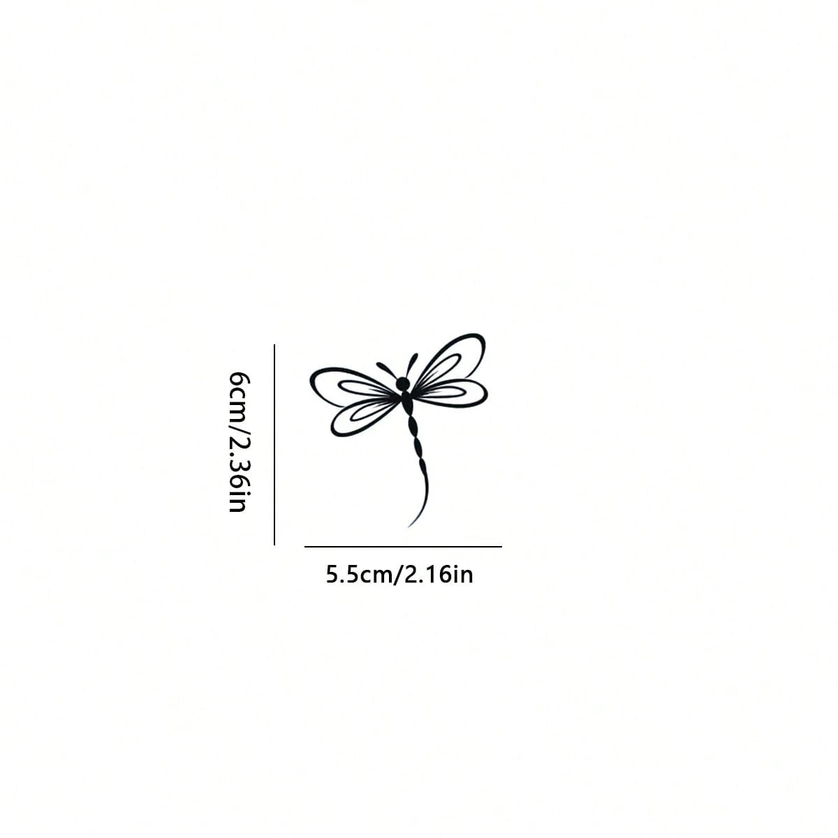 Dragonfly Rearview Mirror Sticker, Dragonfly Lover Car Sticker, Dragonfly Car Sticker, Sunshade Rearview Mirror Sticker, Rearview Mirror Sticker, Side Mirror Sticker