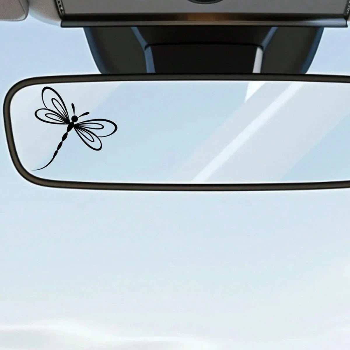 Dragonfly Rearview Mirror Sticker, Dragonfly Lover Car Sticker, Dragonfly Car Sticker, Sunshade Rearview Mirror Sticker, Rearview Mirror Sticker, Side Mirror Sticker
