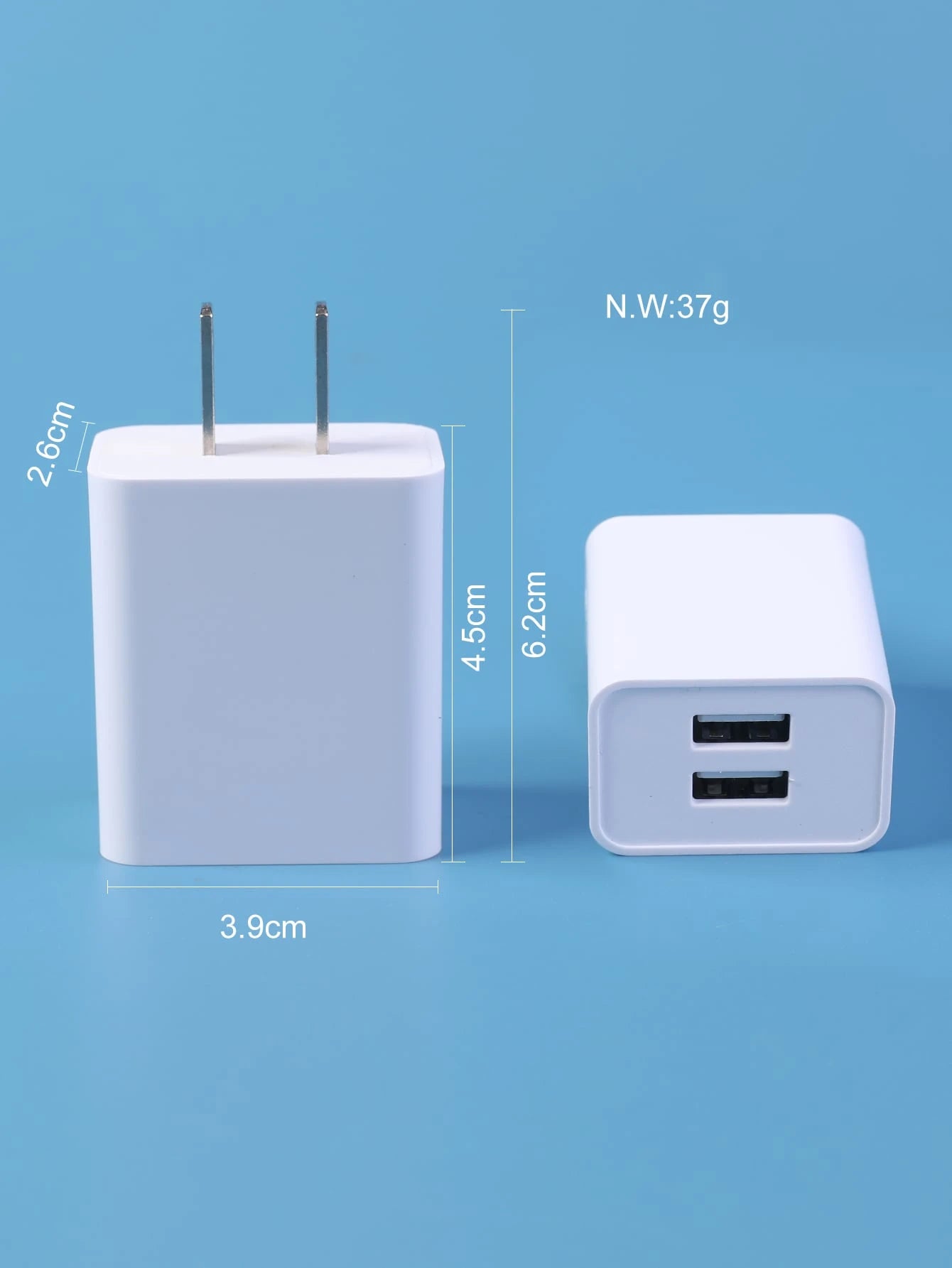 Dual USB Wall Charger Adapter Fast Charging, Dual Port Plug For Smart Phones- US Plug Compatible With IPhone 16 15 14 13 12 11 Pro Max XS X SE2022 IPad, Android Phone Wall Mountable For Office, Schoo