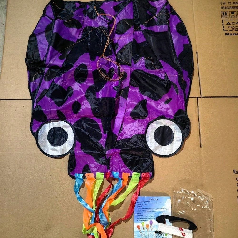 Easy To Fly 3D Octopus Kite Good Flying Long Tail Kite 4m Giant 100m Kite Line Professional Winds Kites Family Trips