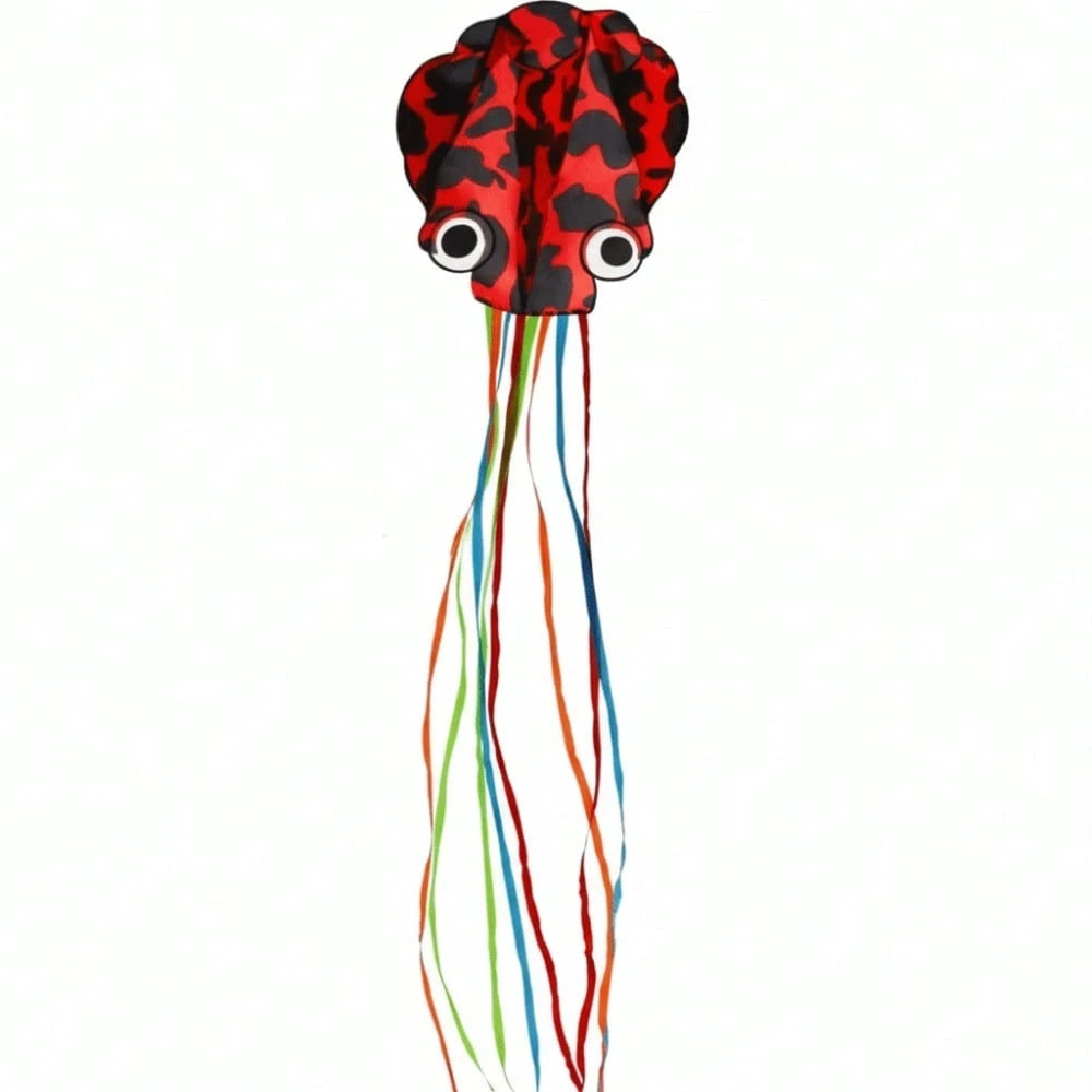 Easy To Fly 3D Octopus Kite Good Flying Long Tail Kite 4m Giant 100m Kite Line Professional Winds Kites Family Trips