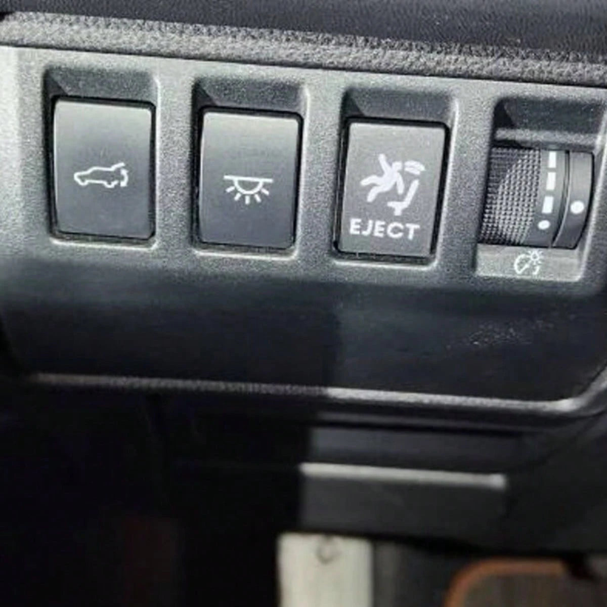 Eject Button Sticker For Blank Car Buttons 6pcs, Funny Car Accessories For Men, Video Game Decal For Car, Gag Gift For Car Guy
