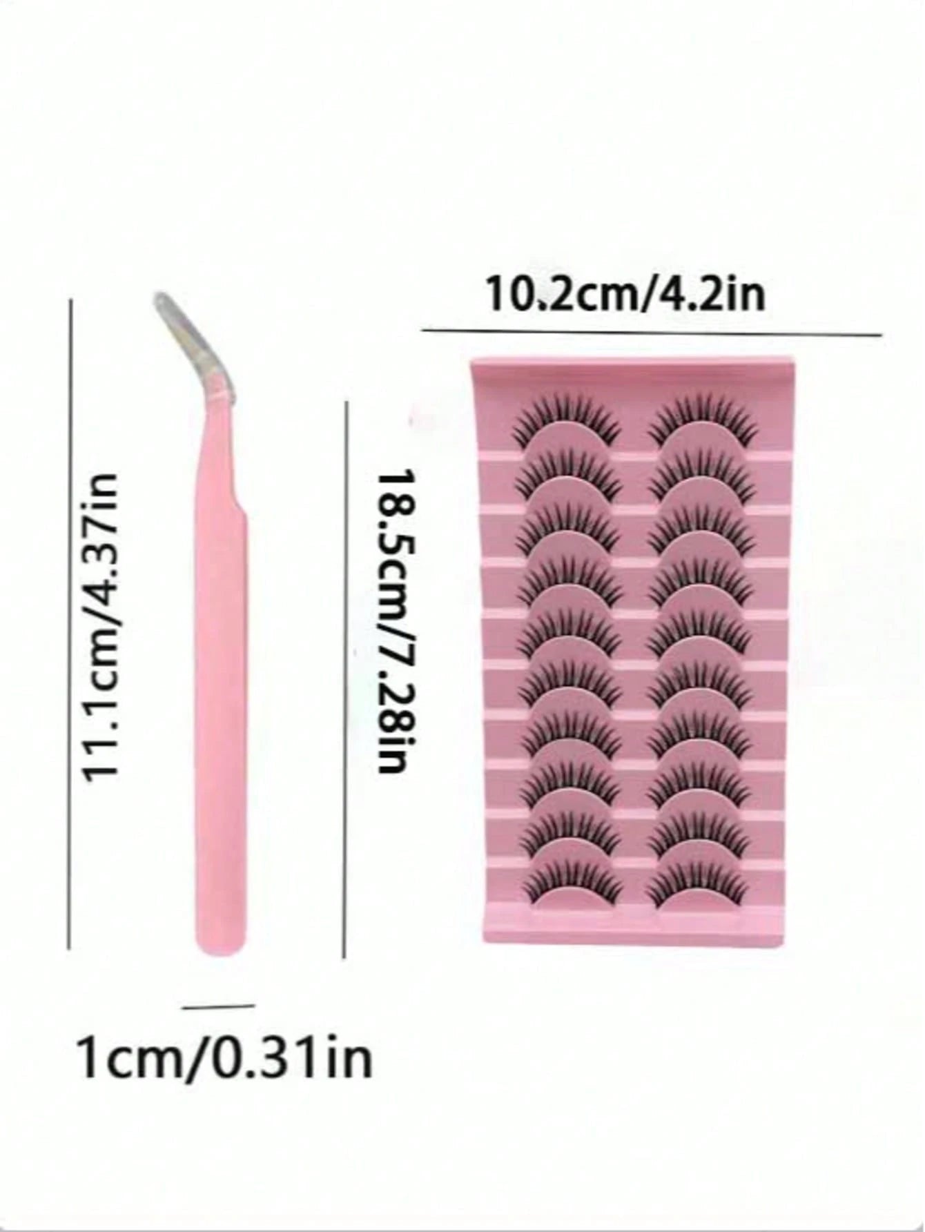 European And American Cross-Border False Eyelashes, Thick And Large-Capacity Eyelashes, Eyelash Extension, Segmented Eyelashes