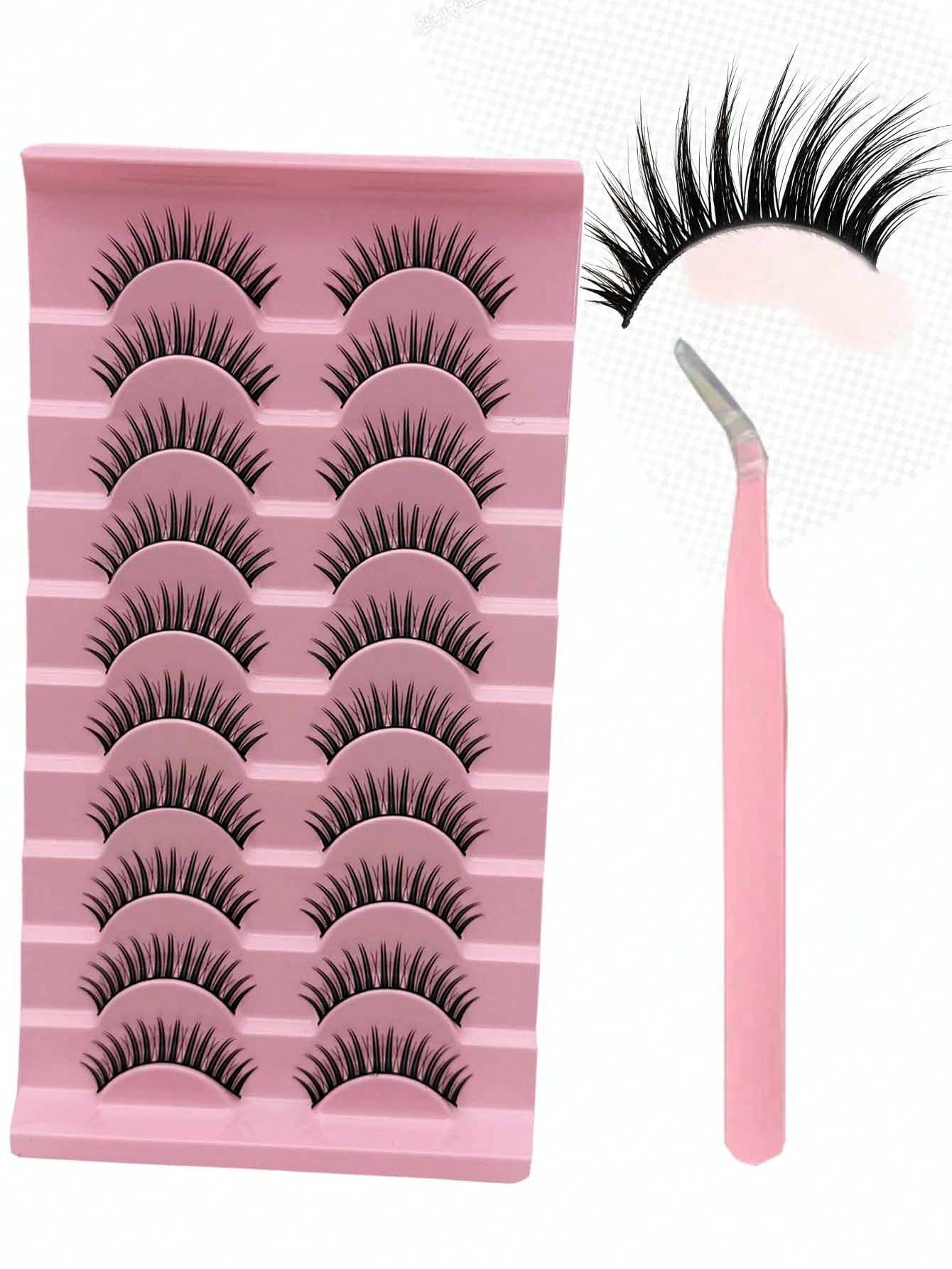 European And American Cross-Border False Eyelashes, Thick And Large-Capacity Eyelashes, Eyelash Extension, Segmented Eyelashes