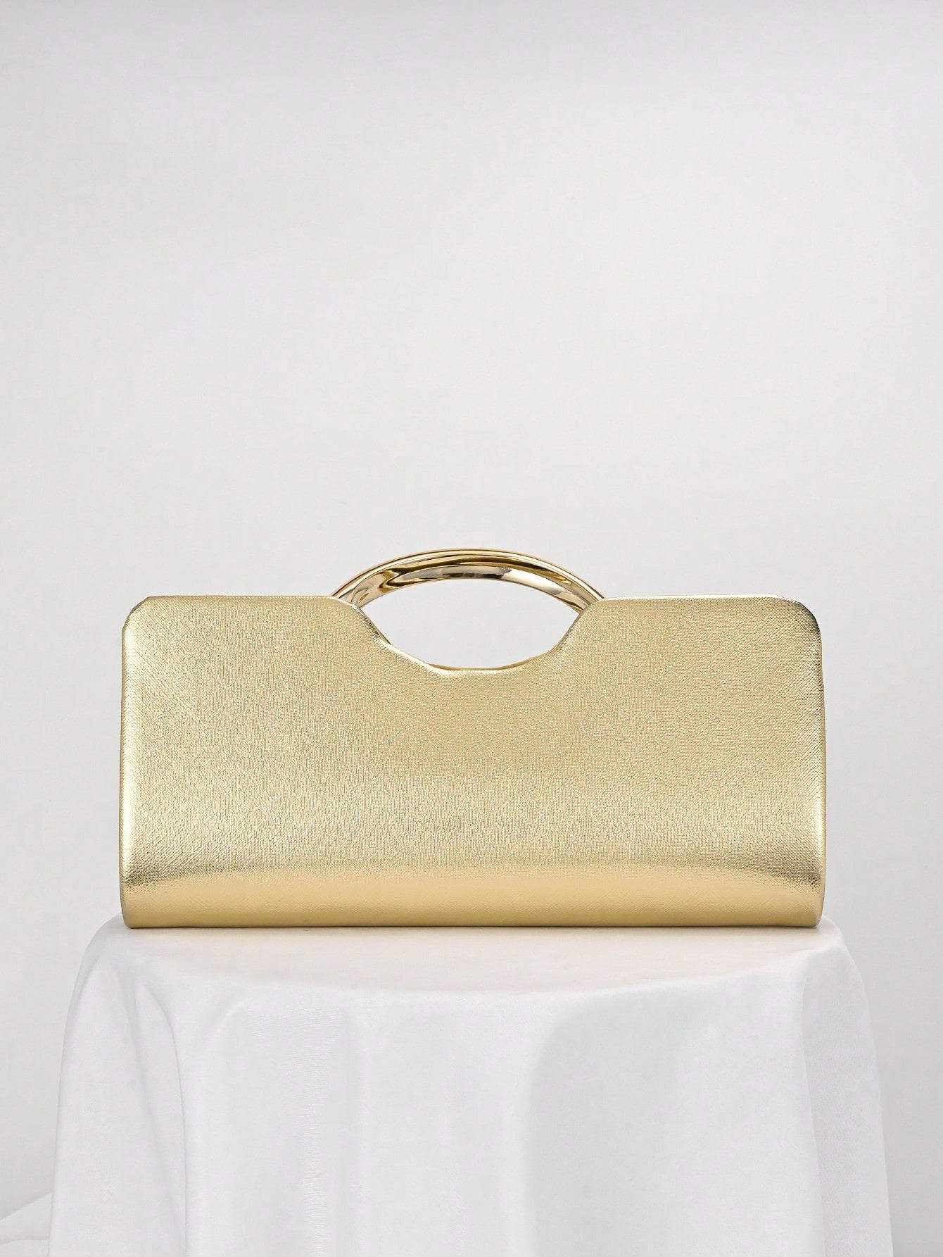 European And American Women's Gold Patchwork Pattern Design Evening Bag, Shiny Clutch Suitable For Fashion Parties, Balls, Romantic Weddings, Birthday Gatherings. Detachable Chain Can Be Worn On The S