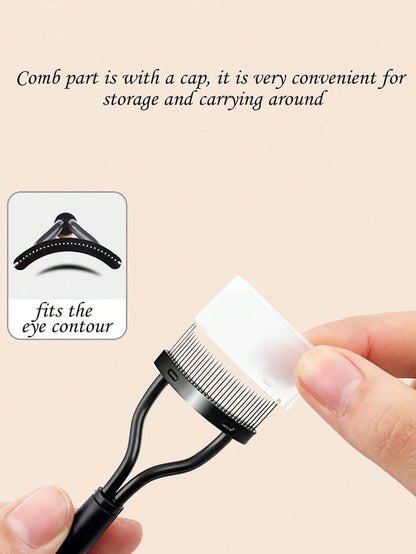 Eyelash Comb, 2pcs Stainless Steel Straight Handle Eyelash Separator,Eyebrow Brush,Eyeshadow Brush,Spoolie,Spoolie Brush,Giveaways