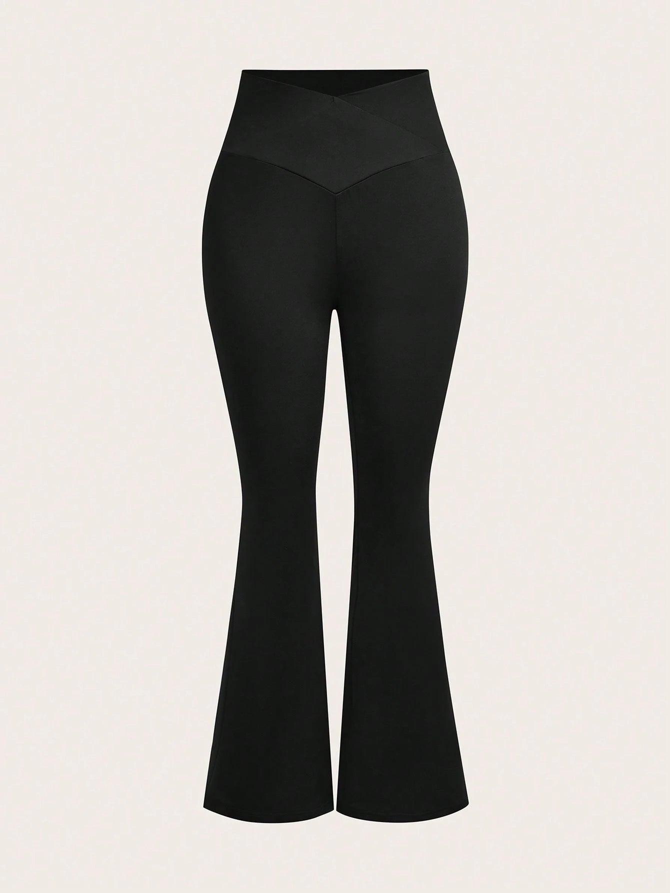 EZwear 3pcs/Set Ladies' V-Waist Flared Trousers