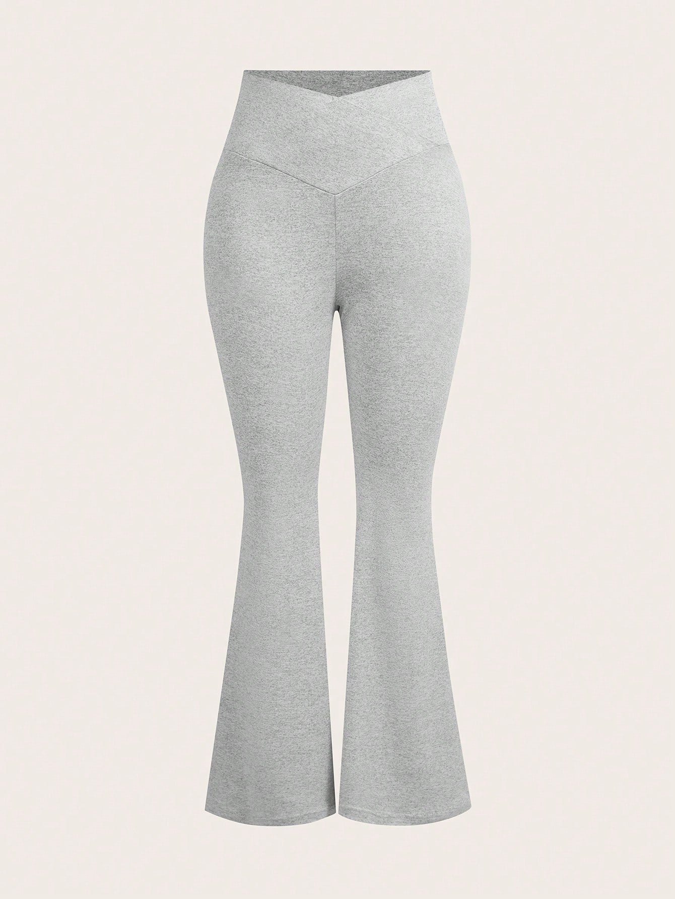 EZwear 3pcs/Set Ladies' V-Waist Flared Trousers