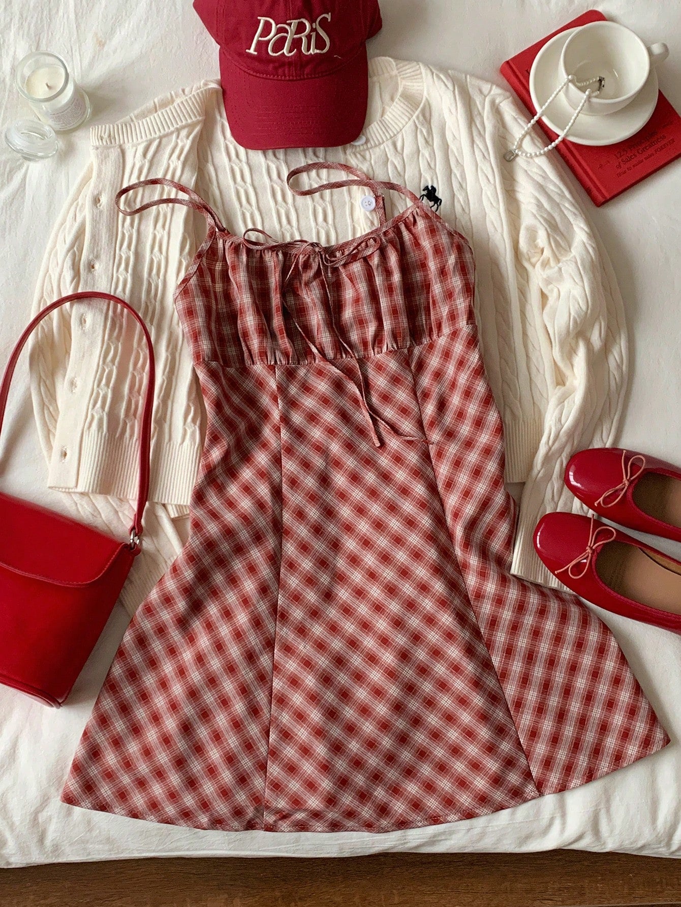 EZwear Elegant French All White Striped Sleeveless Fitted Flared Mini Dress,Modest Cinched Waist Front Tie Summer Holiday Vacation Dresses For Women