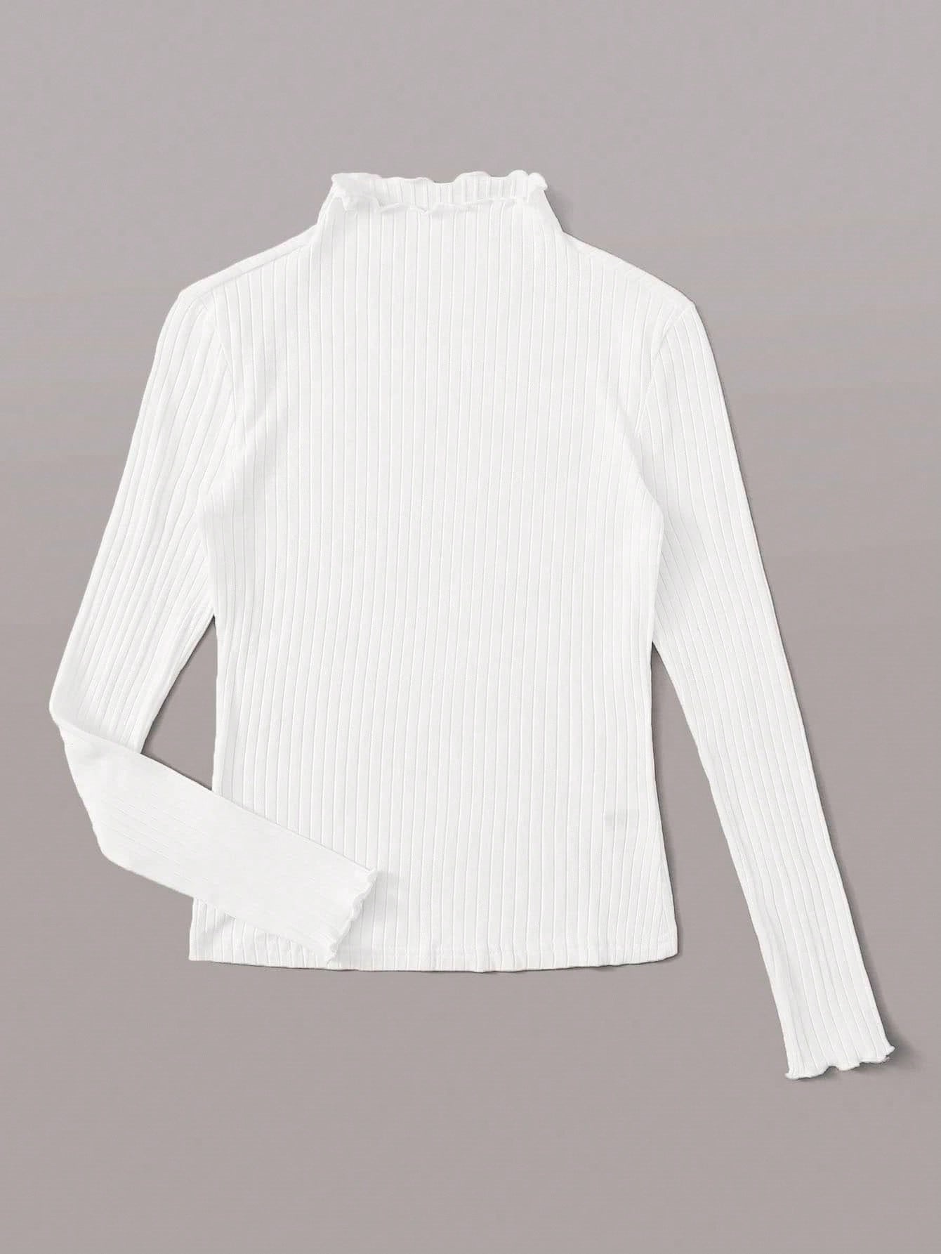 EZwear Knit Ribbed Plus Size Women's T-Shirt, Summer Outfits, Beach Outfits For Women, Summer Holiday Outfits, Holiday Outfits Fall