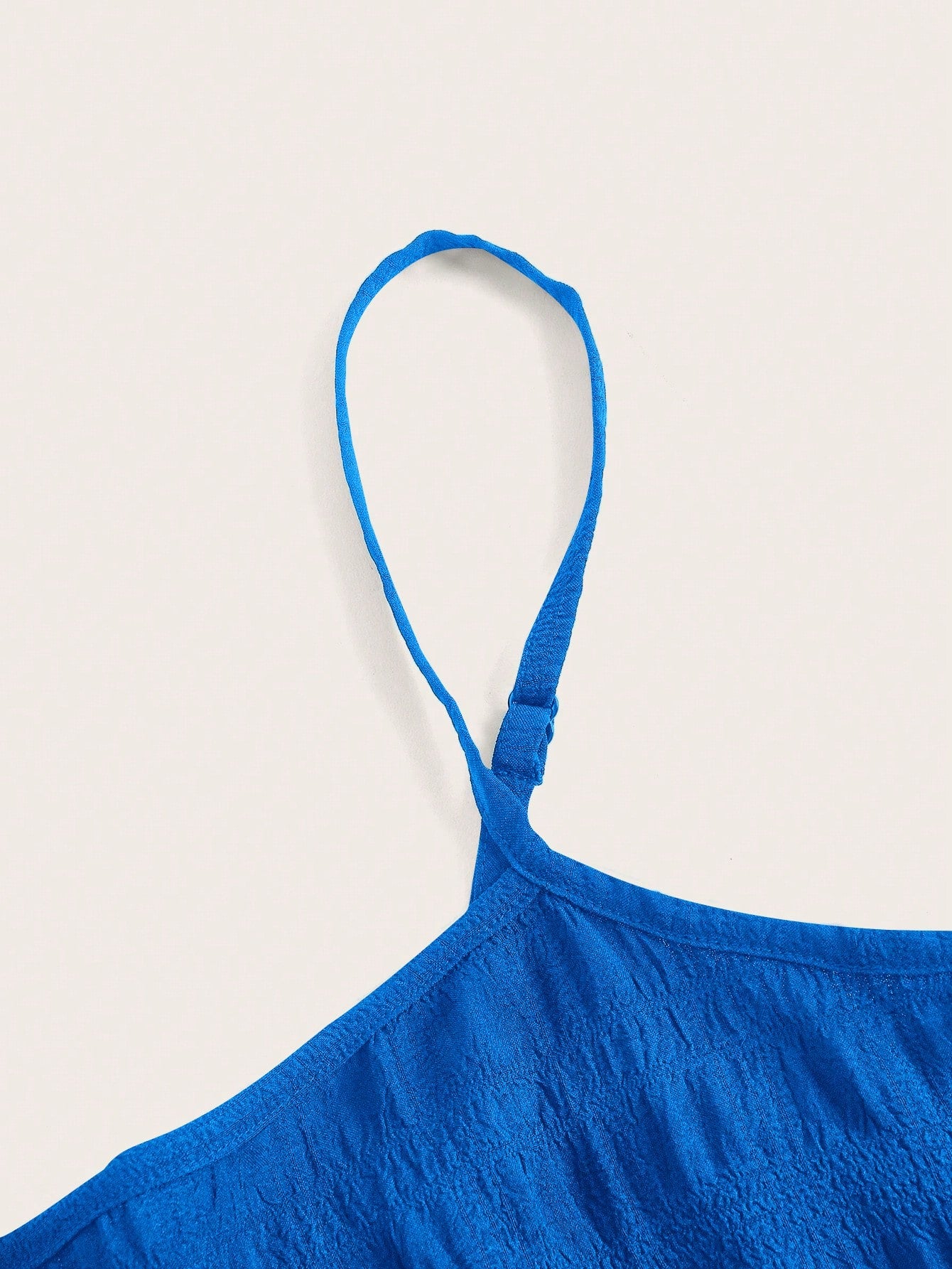 EZwear Summer Outfits Solid Ruffle Hem Cami Dress,Sun Dress,Summer Dresses For Women