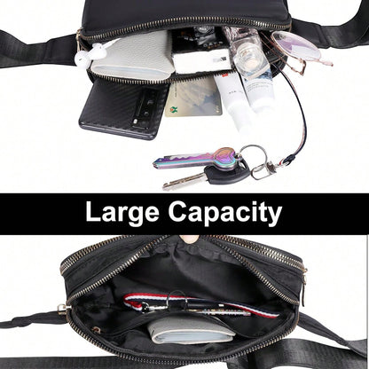 Fanny Pack For Women Crossbody Fashion Belt Purse Chest Waist Hip Bumbag For Outdoor Shopping Travel Hiking