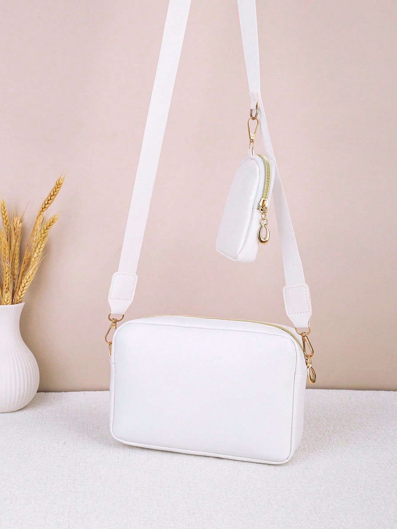 Fashion Embroidered Camera Bag Mother-Daughter Set 2026 New Casual Korean Style Textured Versatile Crossbody Bag For Women