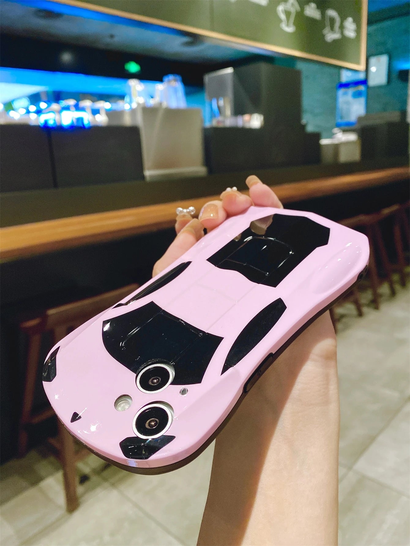 Fashion Sports Car IMD Process Soft & Hard Moderate Anti-Drop, Anti-Sweat, Anti-Fingerprint, Wear-Resistant, Non-Fading Phone Case Suitable For IPhone 17 Pro Max/17 Pro/17 Air/17/16 Pro Max/16 Plus/16