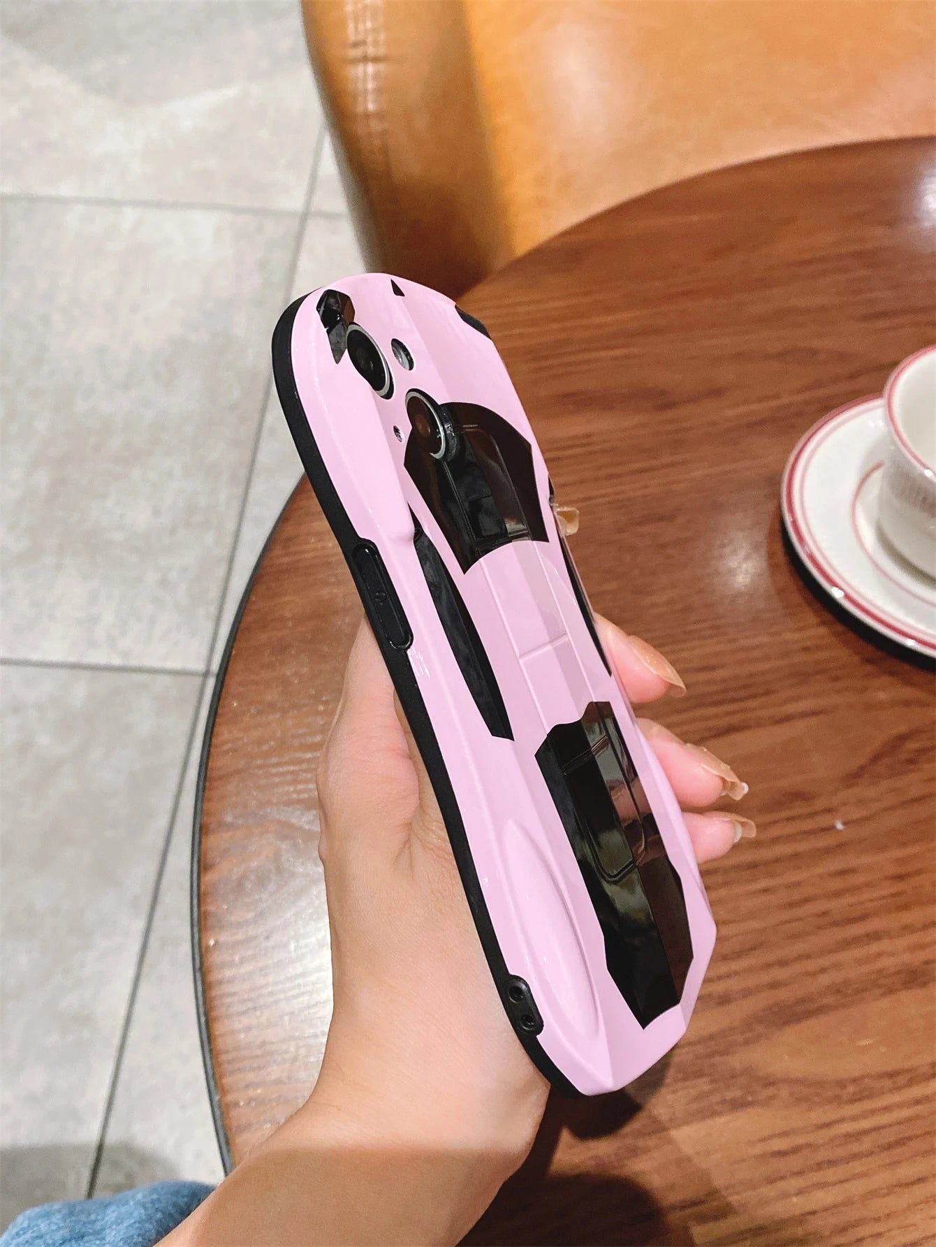 Fashion Sports Car IMD Process Soft & Hard Moderate Anti-Drop, Anti-Sweat, Anti-Fingerprint, Wear-Resistant, Non-Fading Phone Case Suitable For IPhone 17 Pro Max/17 Pro/17 Air/17/16 Pro Max/16 Plus/16