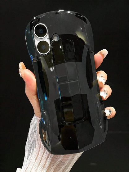 Fashion Sports Car IMD Process Soft & Hard Moderate Anti-Drop, Anti-Sweat, Anti-Fingerprint, Wear-Resistant, Non-Fading Phone Case Suitable For IPhone 17 Pro Max/17 Pro/17 Air/17/16 Pro Max/16 Plus/16