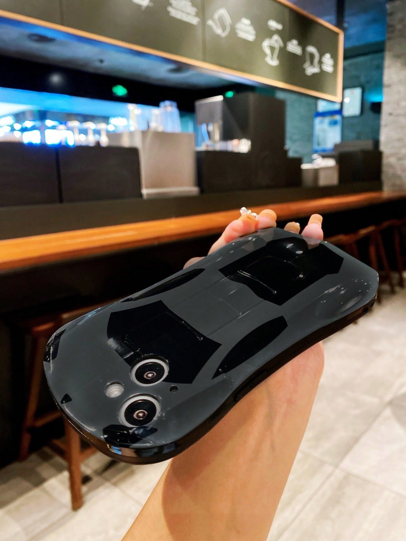 Fashion Sports Car IMD Process Soft & Hard Moderate Anti-Drop, Anti-Sweat, Anti-Fingerprint, Wear-Resistant, Non-Fading Phone Case Suitable For IPhone 17 Pro Max/17 Pro/17 Air/17/16 Pro Max/16 Plus/16