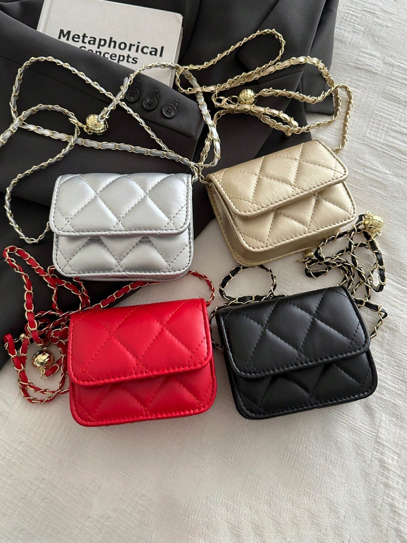 Fashionable Mini Shoulder Bag, Girls' Crossbody Bag, Coin Purse